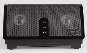 Kaiuttimet 2.1, joissa sisäinen vahvistin ja Woofer