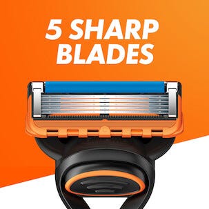 Gillette Fusion5 barberblader