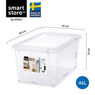SmartStore Home förvaringslåda med lock