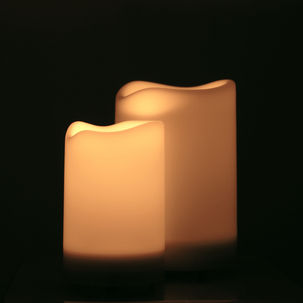 Aurinkokenno kynttilä