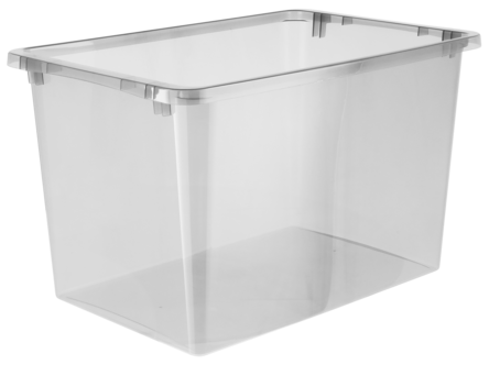 Modul oppbevaringsboks, røykfarget