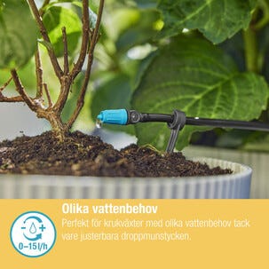 Gardena Micro-Drip bevattning terrass, balkong, 30 plantor