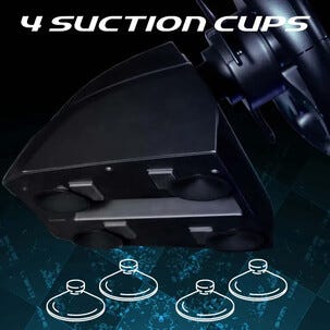 Superdrive 220 RS-5 gamingratt og pedaler, PS5 datamaskin