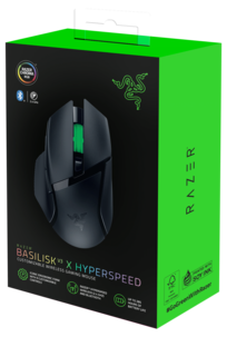 Razer Basilisk V3 X HyperSpeed trådlös gamingmus