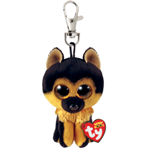 Ty Beanie Boos Clip Avaimenperä, jossa pehmolelu