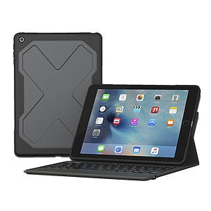 Zagg Rugged Messenger, futteral med tastatur for iPad 9,7