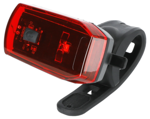 Asaklitt LED cykellampa bak, batteridriven