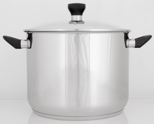 Gryte i rustfritt stål, 12,5 liter