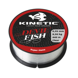 Fiskelina Kinetic Devil Fish Super Mono Clear