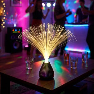 Färgskiftande fiberoptisk lampa USB, RGB, Northlight