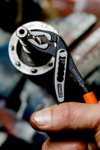 Bahco 6221D polygriptång, 6 steg, 125 mm