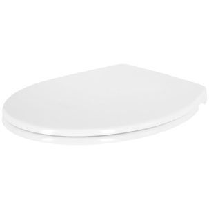 Toalettsete soft close, hvit, duroplast