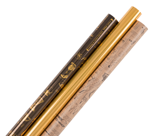 Presentpapper 2 m x 70 cm, 3-pack