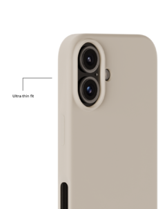 Holdit Silicone Case för iPhone 16, mobilskal