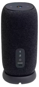 Google Nest Hub+, JBL Link Portable sett