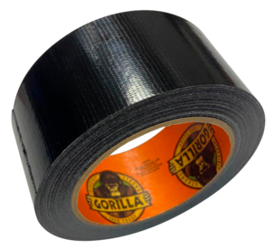 Gorilla vevteip 11 meter, svart