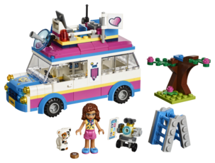 LEGO Friends 41333, Olivian tehtäväauto