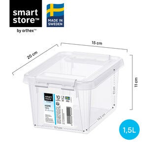 SmartStore Home förvaringslåda med lock