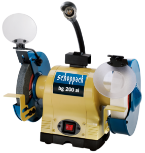 Bänkslipmaskin Scheppach bg 200al