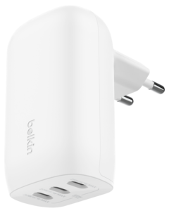 Belkin BoostCharge hurtiglader USB-C 67 W, 3 porter