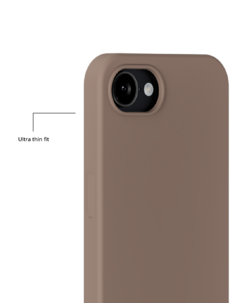 Holdit Silicone Case för iPhone 17e, iPhone 16e mobilskal