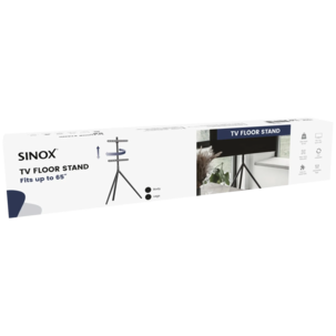 Sinox Tripod TV-teline käännettävä FSC 45–65 tuumaa, 32 kg, 137 cm