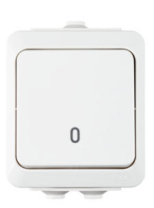 Pinta-asennettava virtakytkin IP44 Cotech