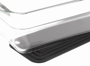 Grønnsakskutter / løkhakker med glassbeholder