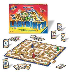 Lautapeli Muuttuva labyrintti, Ravensburger, yli 7-vuotiaille