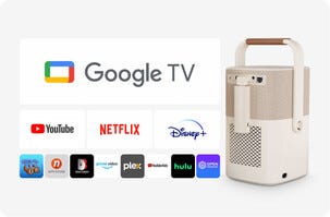 Yaber T2 Plus bärbar Full HD LCD projektor med NFC och JBL