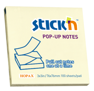 Notisblock Stick'n Z-block 76x76 mm