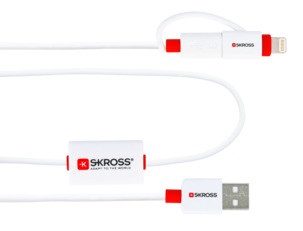 Synkkabel med alarmfunktion SKROSS Buzz 2-i-1