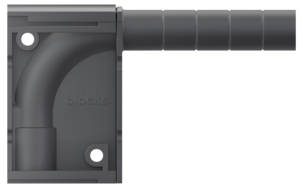 ElektroSkutt blokkformet rørbend 90 grader, 16 mm