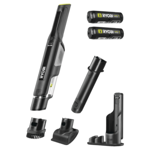 Ryobi RHV44-220G håndstøvsuger med HEPA og tilbehør