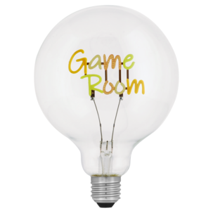 LED-lampa med lysande motiv E27 4 W dimbar
