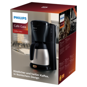 Philips HD7544/20 kaffebryggare med termoskanna, svart