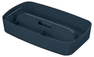 Leitz MyBox Cosy förvaringslåda med handtag, 3 fack