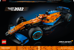 LEGO Technic McLaren Formula 1 -kilpa-auto 42141, yli 18-vuotiaille