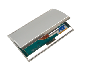 Metallplånbok/kortfodral