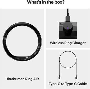 Ultrahuman Ring Air smartring, Bionic Gold