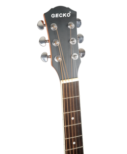 Gecko akustisk gitar med stålstrenger