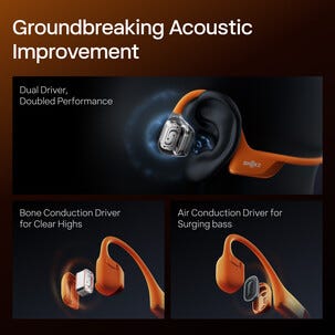 Shokz OpenRun Pro 2 open-ear, bone conduction hörlurar