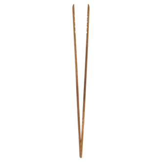 Stekepinsett i akasietre, 29,5 cm