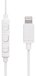 Streetz in ear-hörlurar Lightning