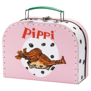 Pippi pappkoffert, rosa, fra 3 år