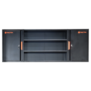 Garageinredning, skåp, arbetsbänk och verktygstavla, 6 delar