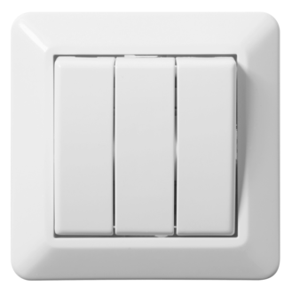 Strömbrytare 3x1-pol ELKO RS