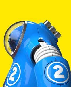 Sharper Image Robo Rage fjärrstyrd robot set, 2 spelare