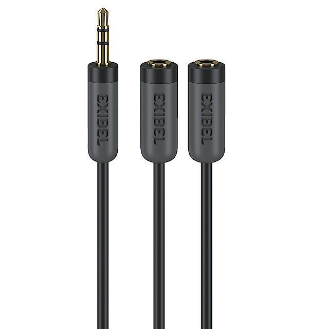 Exibel forgreningskabel 3,5 mm | Clas Ohlson Exibel 2,5 mm adapter | Clas Ohlson