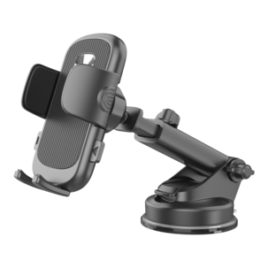 Puhelinteline autoon, puristuskiinnike, imukuppi